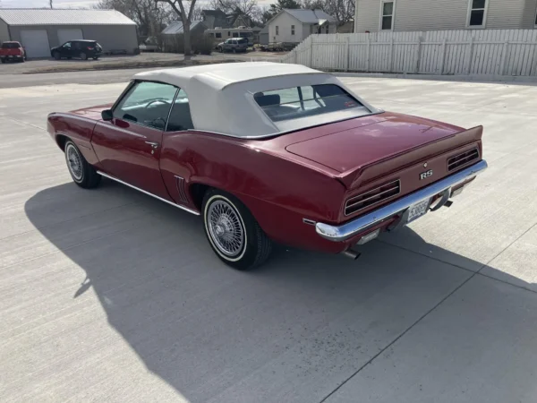 One-Family-Owned 1969 Chevrolet Camaro RS 327 Convertible