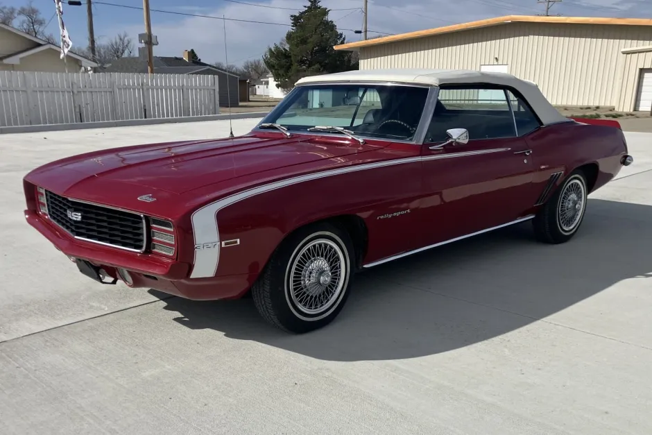 One-Family-Owned 1969 Chevrolet Camaro RS 327 Convertible