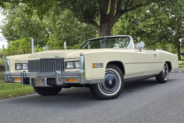 27k-Mile 1976 Cadillac Eldorado Convertible