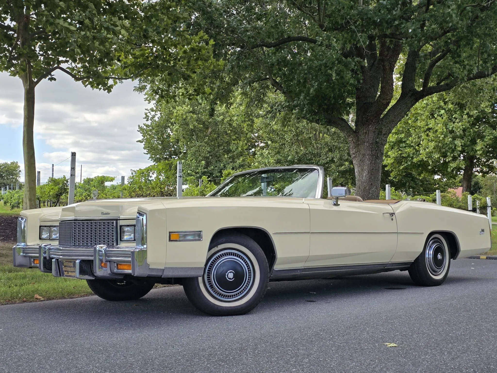 27k-Mile 1976 Cadillac Eldorado Convertible