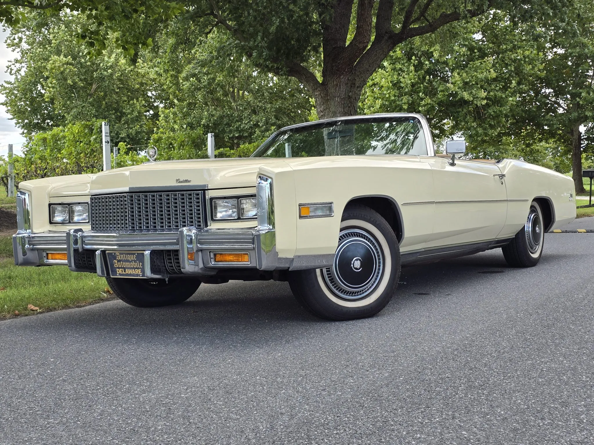 27k-Mile 1976 Cadillac Eldorado Convertible