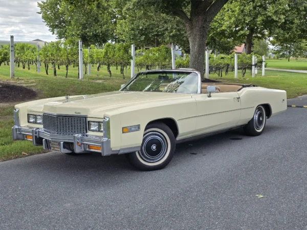 27k-Mile 1976 Cadillac Eldorado Convertible