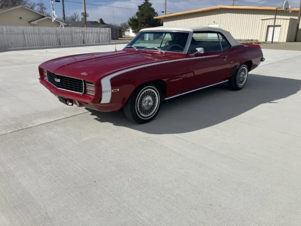 One-Family-Owned 1969 Chevrolet Camaro RS 327 Convertible